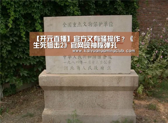 【开元直播】官方又有骚操作?《生死狙击2》官网现神秘弹孔(图3) 开元下载