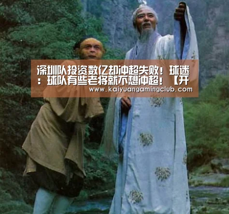深圳队投资数亿却冲超失败!球迷:球队有些老将就不想冲超!【开元下载】(图2) 开元平台